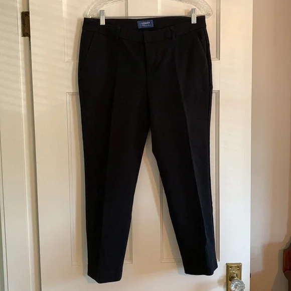 🐞Old Navy black Harper pants. Mid-rise. Size 8. - Picture 2 of 9